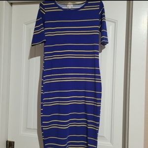 Lot of 2 Lularoe Women's Julia dresses
